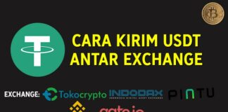 Cara Kirim USDT ANTAR Exchange