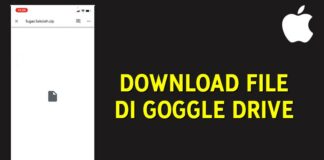 Cara Download File dari Google Drive di iPhone iPad