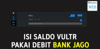 Cara Isi Saldo di Vutlr pakai kartu debit bank jago