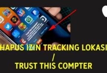 Cara Menghapus Izin Track Lokasi Aplikasi Secara Masal Trust This Computer di iPhone