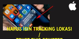 Cara Menghapus Izin Track Lokasi Aplikasi Secara Masal Trust This Computer di iPhone