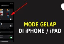 Cara Mode Gelap di iPhone - iPad