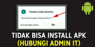 Cara Mengatasi Tidak Bisa Instal Apk Hubungi Admin IT Untuk Family Link