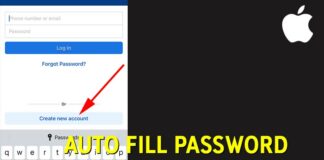 Cara Isi Otomatis Password (Auto Fill Password) di iPhone iPad (iOS)
