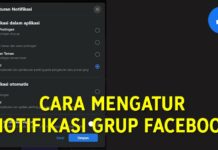 Cara Mematikan Notifikasi Grup di Facebook (Mengatur Notif Mengganggu)