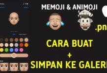 Membuat 3D Animasi Wajah di iPhone + Cara Simpan Sticker Memoji & Animoji ke Galeri (PNG Transparan)