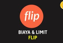 Biaya dan limit transaksi Flip