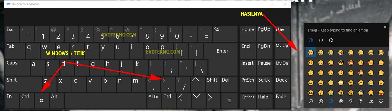 Emoji on Windows 10