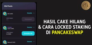 Hasil Staking Cake Hilang dan Cara Locked Staking di Pancakeswap