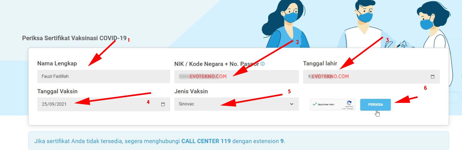Cara Daftar Akun Peduli Lindungi & Mengatasi Sertifikat Vaksin Yang