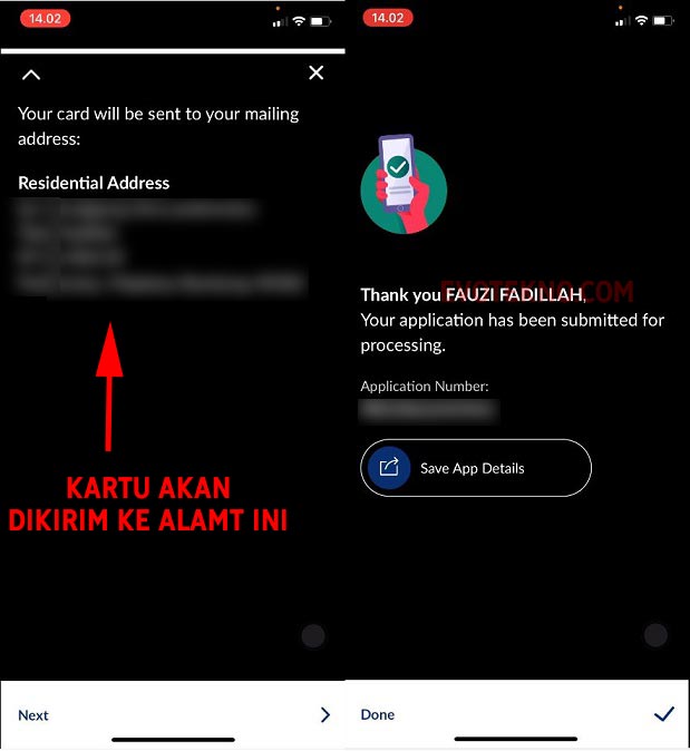 15 Penerima Kartu - Residential Address Daftar PermataMobile X
