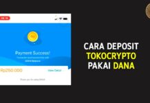 Cara Deposit Tokocrypto Pakai DANA