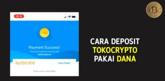 Cara Deposit Tokocrypto Pakai DANA