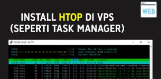 Cara Install HTOP di VPS Linux (Seperti Task Manager)