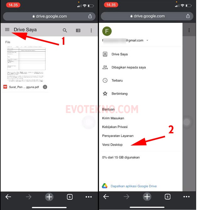 Google Drive - Versi Desktop