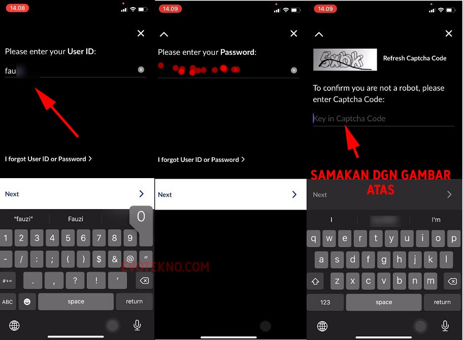 Login PermataMobile X