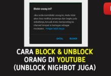 Cara Block dan Unblock Orang di YouTube (Unblock Nightbot Juga)