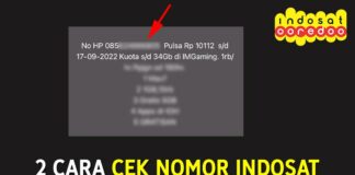 Cara Cek Nomor Indosat