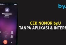 Cara Cek Nomor Kartu by.U Tanpa Internet dan Aplikasi