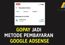 Cara Menambahkan GoPay Sebagai Penerima Pembayaran Google AdSense