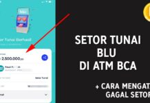 Cara Setor Tunai Blu di ATM BCA + Mengatasi Transaksi tidak dapat diproses