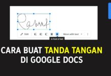 Cara Tanda Tangan di Google Docs