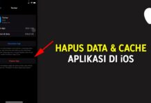 Cara Hapus Data dan Cache Aplikasi di iOS (iPhone iPad)