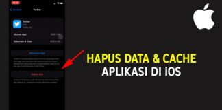 Cara Hapus Data dan Cache Aplikasi di iOS (iPhone iPad)