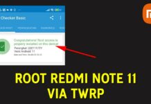 Cara Root Xiaomi Redmi Note 11 via TWRP (Magisk)