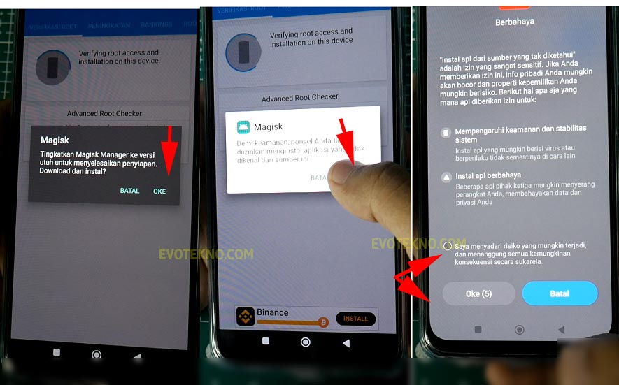 Root Checker - Install Magisk