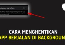 Cara Mematikan Aplikasi Refresh di Background di iPhone (iOS)