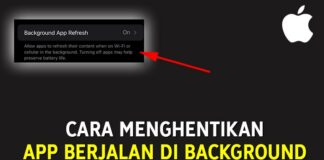 Cara Mematikan Aplikasi Refresh di Background di iPhone (iOS)