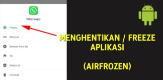 Cara Menghentikan Freeze Aplikasi Yang Berjalan Depan & Background Layar (Air Frozen + ROOT)