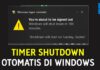 Cara Shutdown Otomatis Pakai Timer di Windows 10 & 11