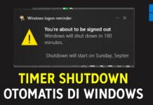 Cara Shutdown Otomatis Pakai Timer di Windows 10 & 11