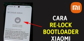 Cara Relock Bootloader Xiaomi via Mi Flash (Semua Tipe)