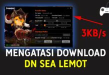 Mengatasi Download DN SEA Lemot