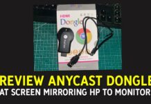 Review AnyCast Dongle, Perangkat Untuk Screen Mirroring dari HP ke Monitor TV