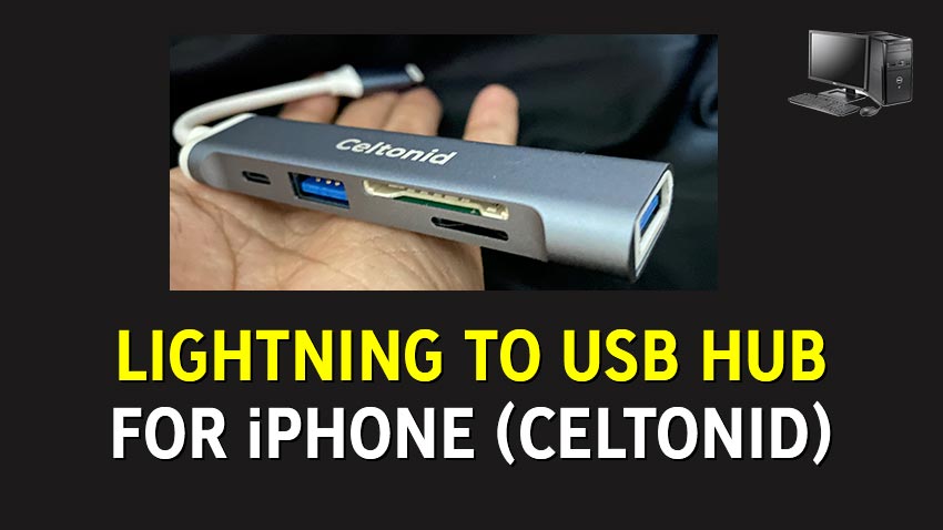 Nyobain Beli Lightning to USB Hub OTG Merk CELTONID