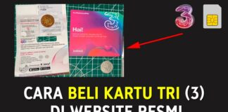 Cara Beli Kartu Tri Secara Online via Website Resmi