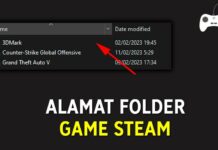 Cara Mengetahui Letak Folder Game di Steam