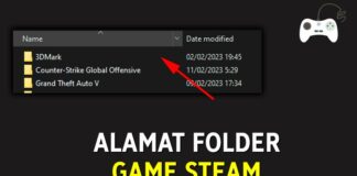 Cara Mengetahui Letak Folder Game di Steam