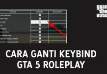 Cara Mengganti Tombol Keyboard (Keybind) di GTA 5 Roleplay (FiveM)