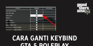 Cara Mengganti Tombol Keyboard (Keybind) di GTA 5 Roleplay (FiveM)