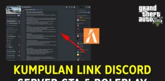 Kumpulan Link Discord dan Website Server GTA 5 Roleplay Indonesia (FiveM)