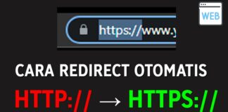 Cara Auto Redirect dari HTTP ke HTTPS Website (CPanel)