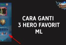 Cara Menampilkan Mengganti 3 Hero Favorit Ranked di Mobile Legends