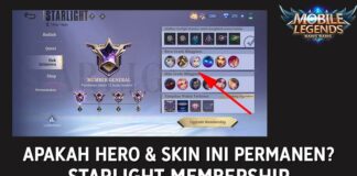 Apakah Hero & Skin dari Starlight Member Permanen Apa Worth It