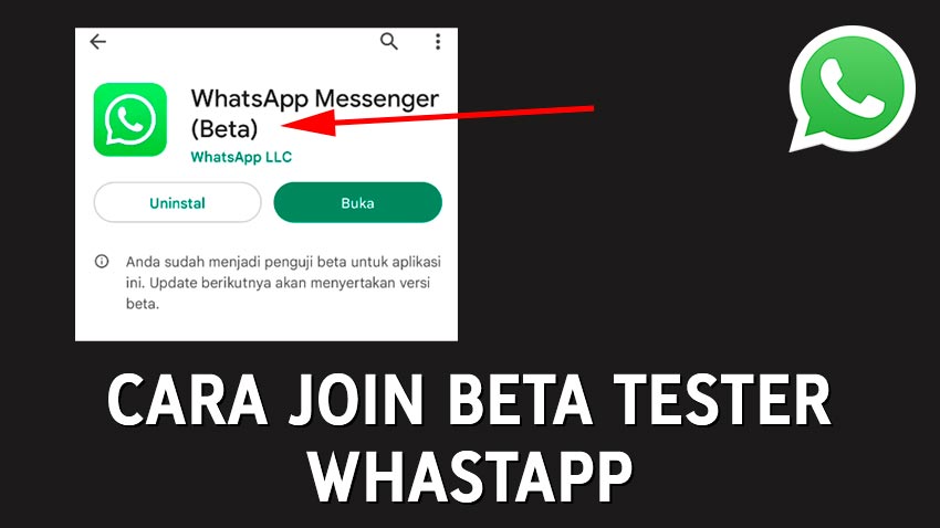 Cara Install WhatsApp Beta Secara Resmi (Join Beta Tester WA)