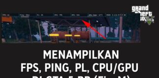 Cara Menampilkan FPS, Ping, PL, CPU GPU Usage di GTA 5 RP (FiveM)